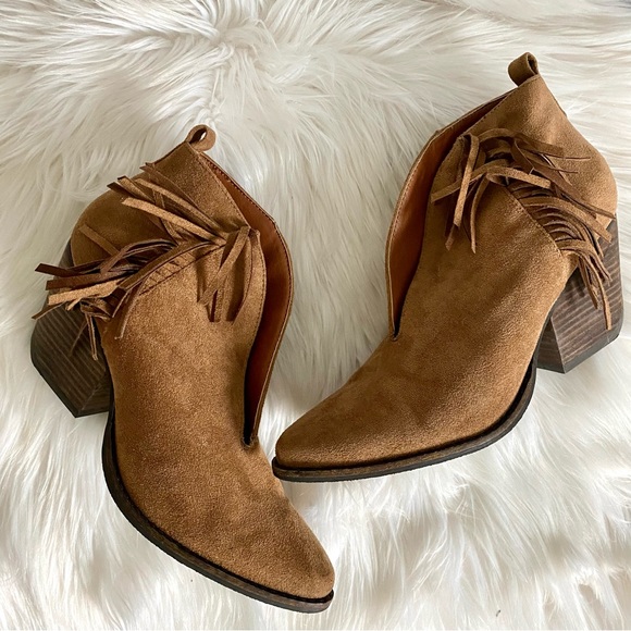 Coconuts by Matisse Shoes - ✨MAKE OFFER✨ COCONUTS by Matisse Tan fringe booties